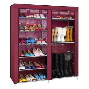 2014 China Manufacture Outdoor Metal Shoe Rack With Cover