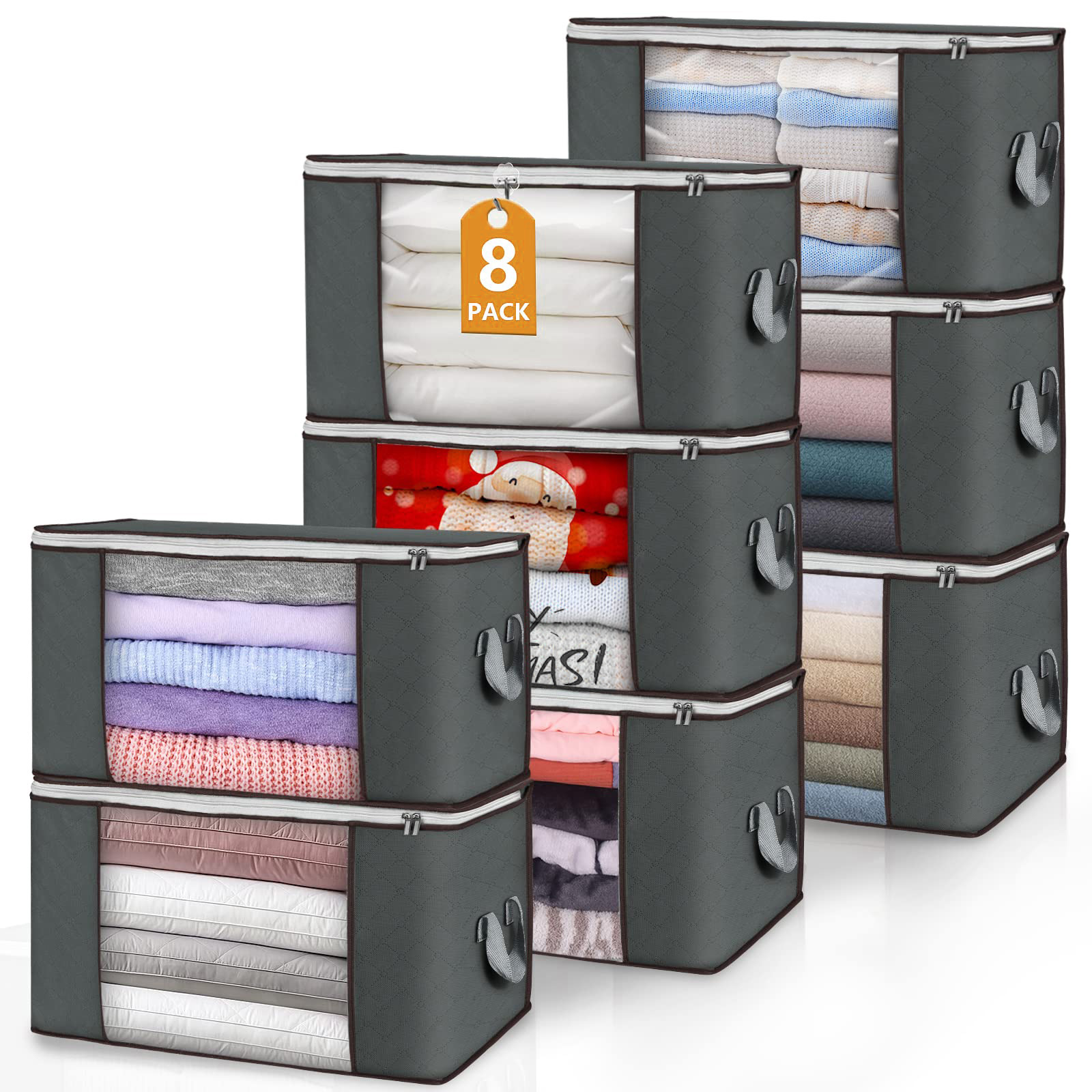 Non-woven fabric clothes organizer closet storage underwear pants drawer divider home storage organizer