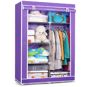 2015 Home Storage Folding Wardrobe/non-woven Fabric Bedroom Furniture Manufacturer Modern Retro Metal Bedroom Cabinet 3-5 Days