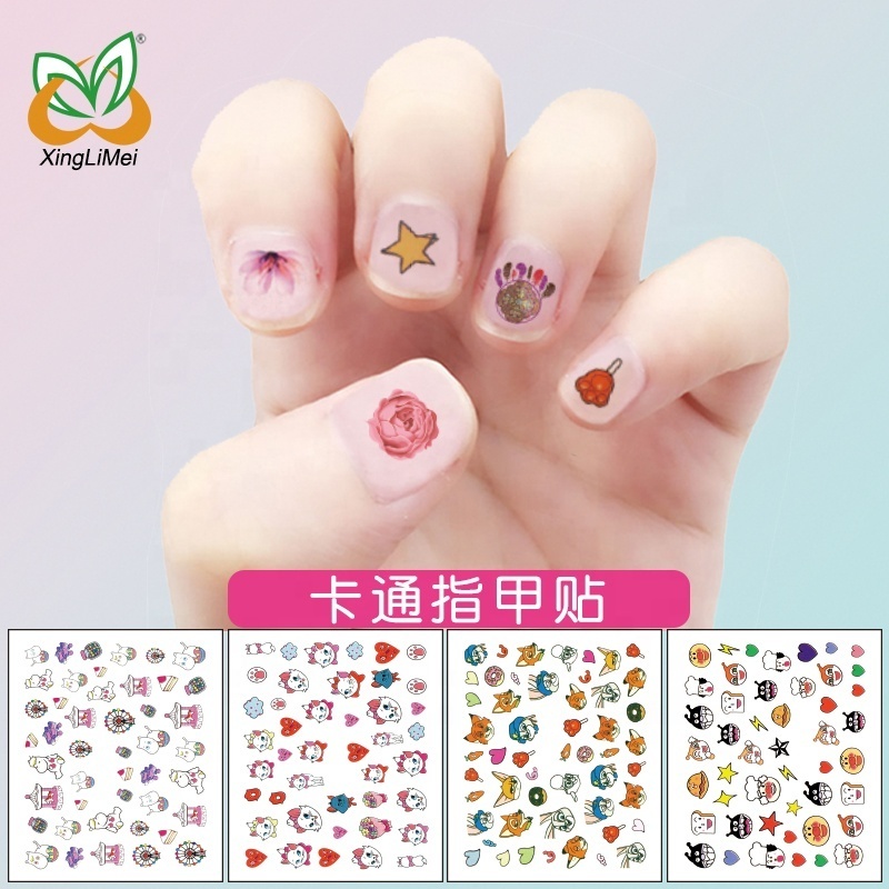 Beautiful Mini Cute Nail Temporary Tattoo Stickers For Sell