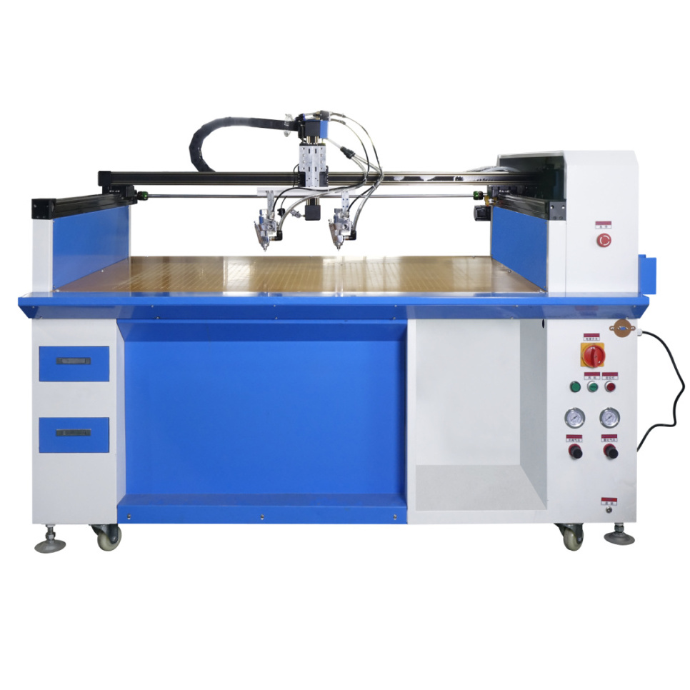 RINNGO Double Dispensing Gun Custom Automatic Glue Machine For Wine Box CNC Spraying Glue Applicator Hot Melt Glue Dispenser