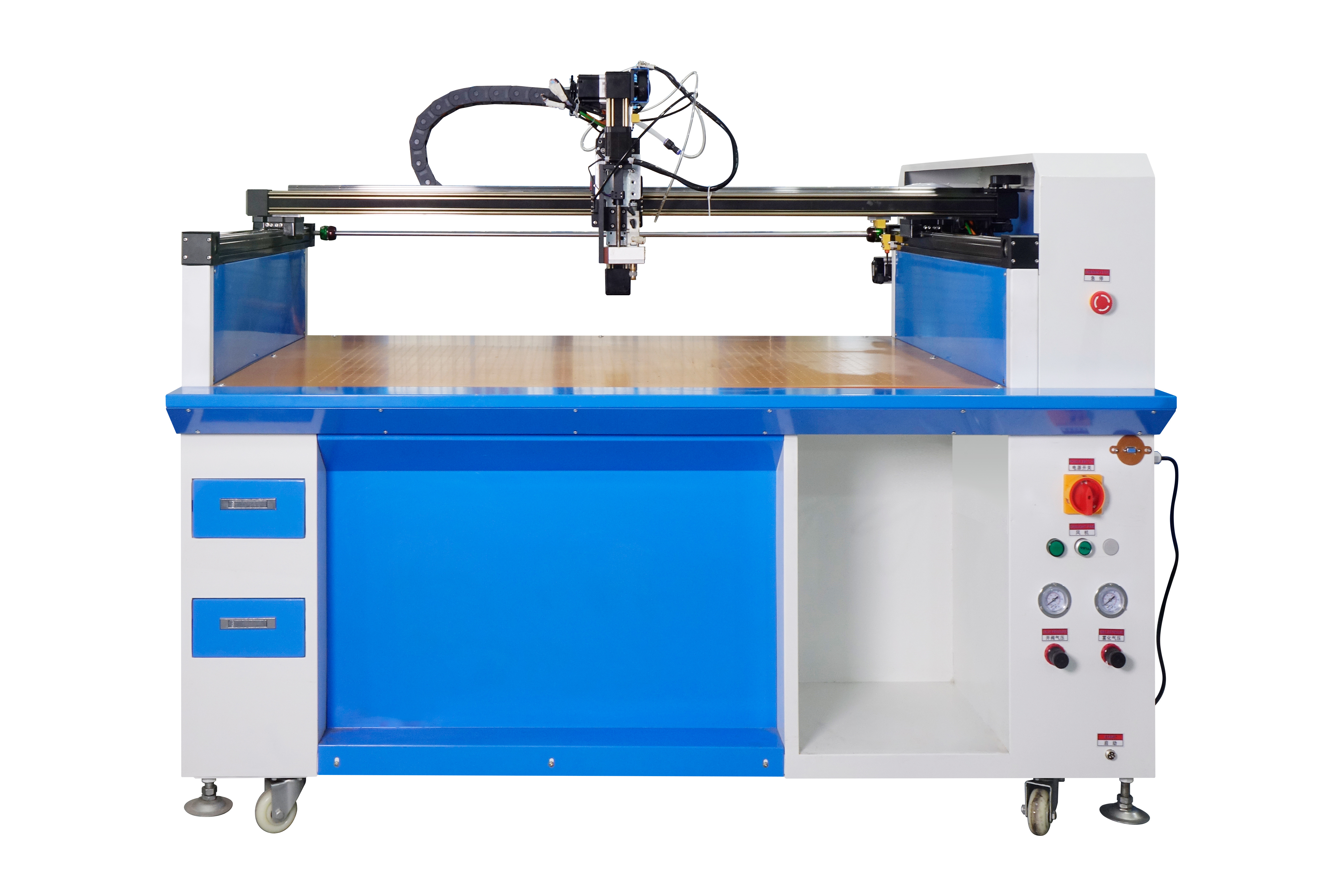 RINNGO Double Dispensing Gun Custom Automatic Glue Machine For Wine Box CNC Spraying Glue Applicator Hot Melt Glue Dispenser