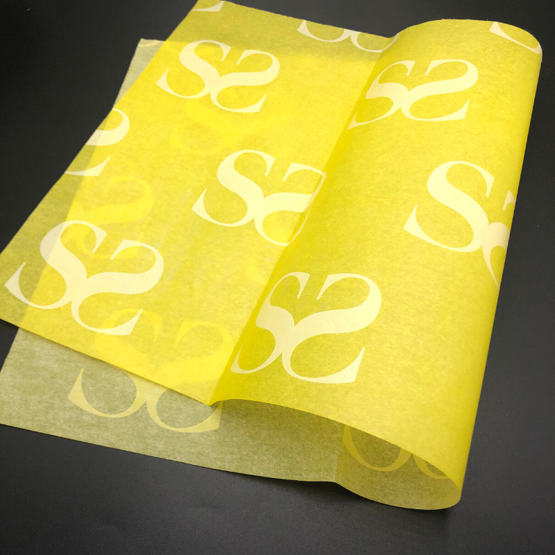 17g/25g Wholesale Waterproof  Recycled Custom Packaging Wrapping Silk Tissue Paper for Shoes Clothing Gift with Company Name