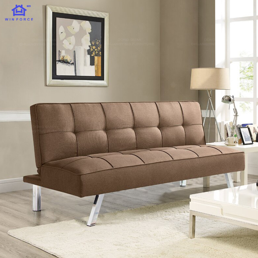 Winforce Modern European Style Folding Sofa Set Fabric Wooden Frame for Small Spaces & Hotels-Factory Wholesale Sofa Cama