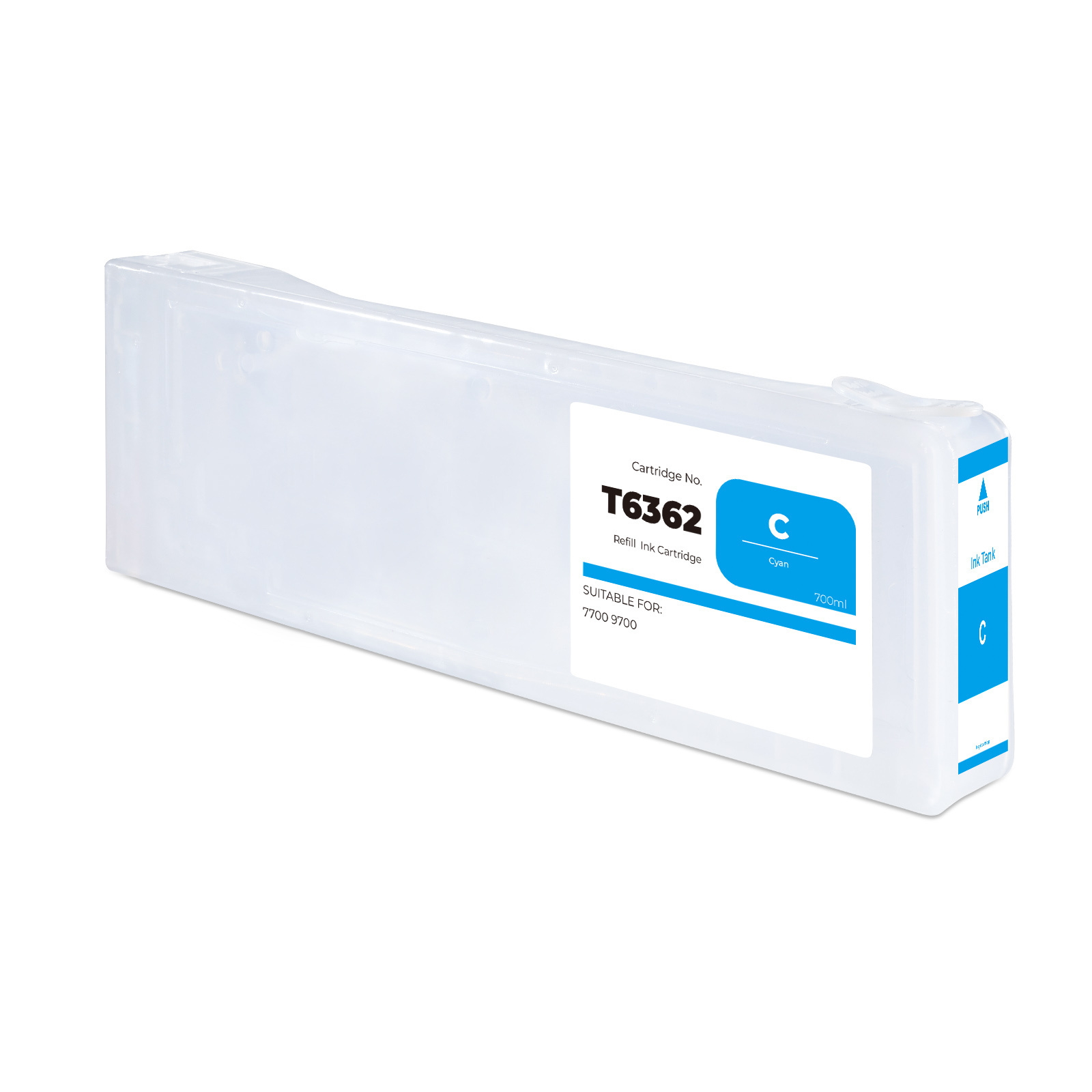 T6361-T6369 350ML 700ML Empty Refillable Ink Cartridge for Epson 7700 7900 9900 9890 9900 printer With Reset Chips