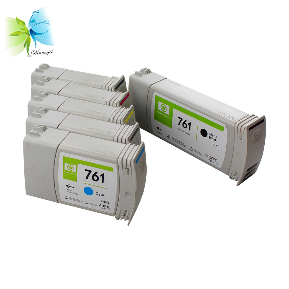 Compatible For hp761 HP 761 Remanfacture ink cartridge For Hp DJ Designjet T7100 T7200 Printer