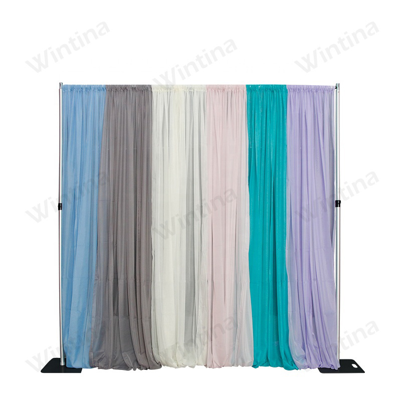 High quality aluminum alloy background pipe and drape used for wedding event wedding background props