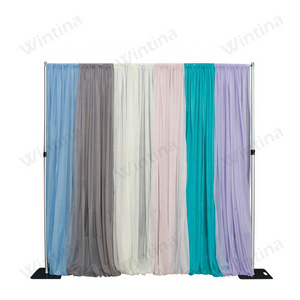 High quality aluminum alloy background pipe and drape used for wedding event wedding background props