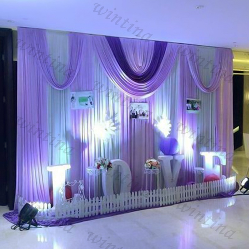 wedding decoration backdrops curtain pipe and drape for wedding decoration fabric ceiling drape for wedding events party