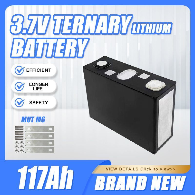 New high quality3.7V ternary lithium battery 117AH ultra-long life for fishing boats, two and three wheel electric vehicles, RV