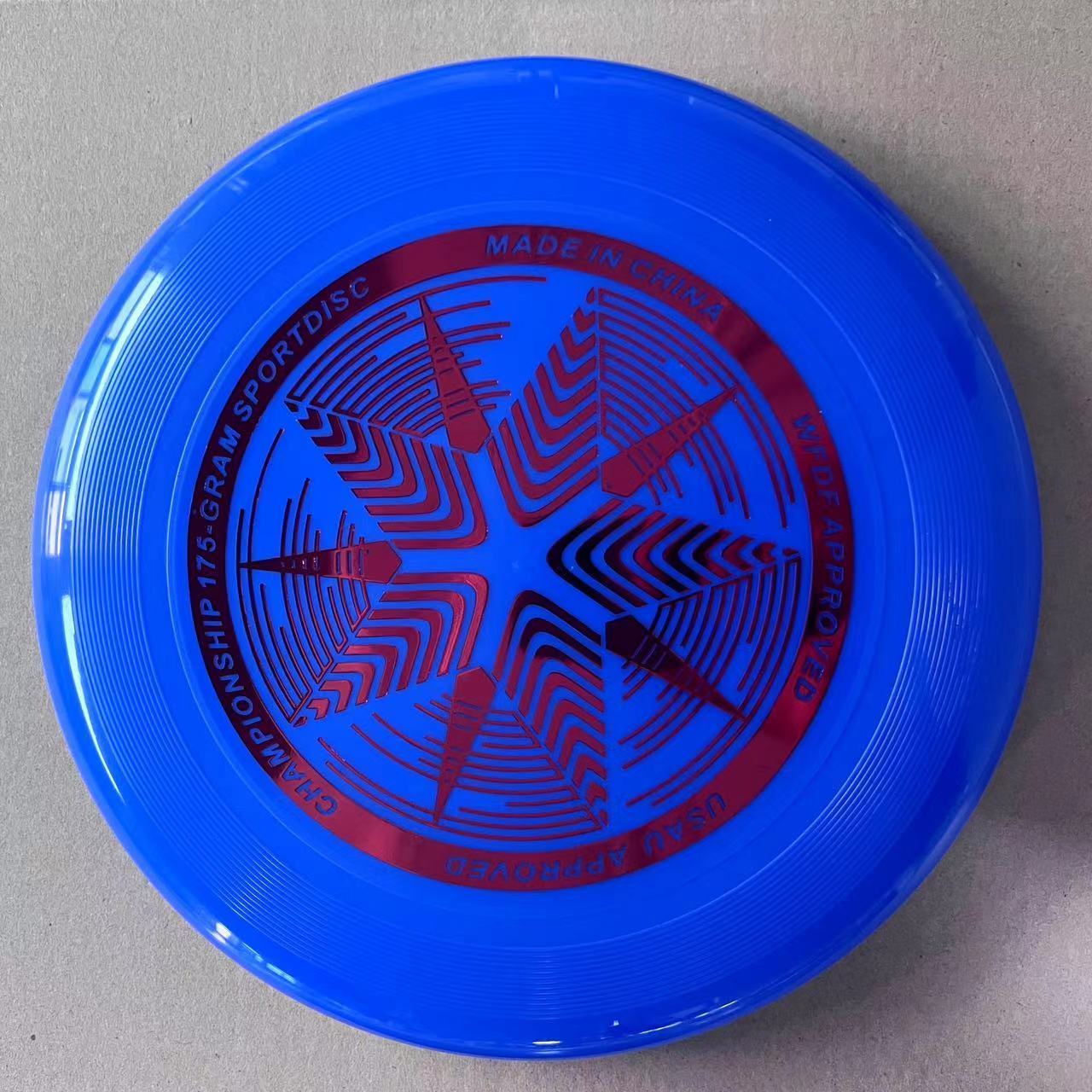 WFDF Certification Authentic factory manufacturing competitive sports frisbeed custom logo professional 145g Ultimate frisbeed