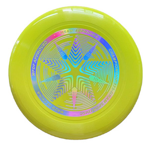 OEM customized 175g ultimate frisbeed, outdoor sports frisbeed toy backyard throwing game frisbeed, obtained WFDF certification