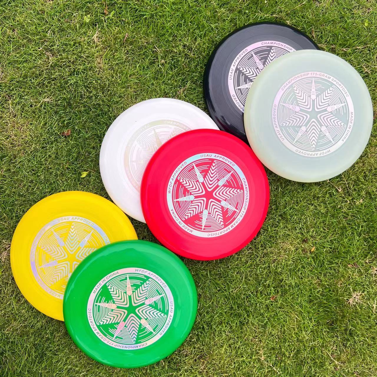 WFDF Certification Custom Manufacturer Promotional Frisbeed PE Plastic flying disc outdoor sports ultimate frisbeed