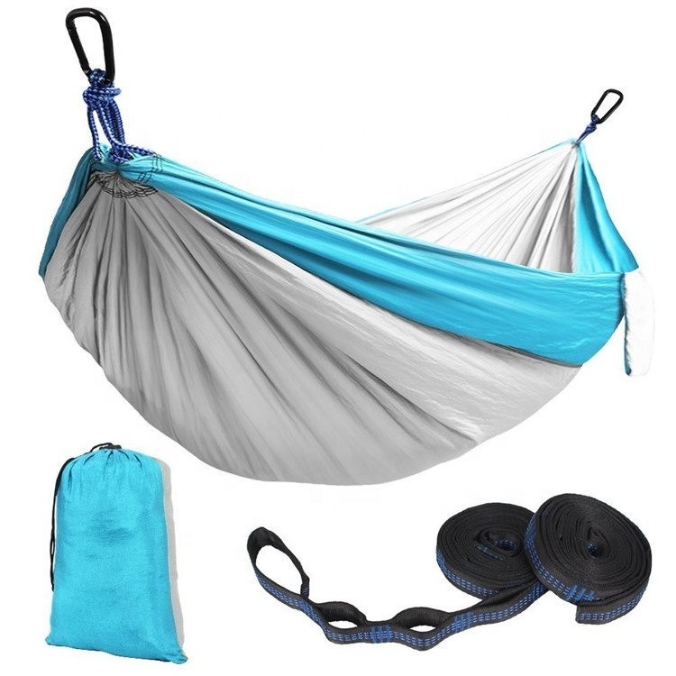 Nylon Outdoor Portable Hitch Camping Hammock Outdoor Camping Hammock for 2 Persons