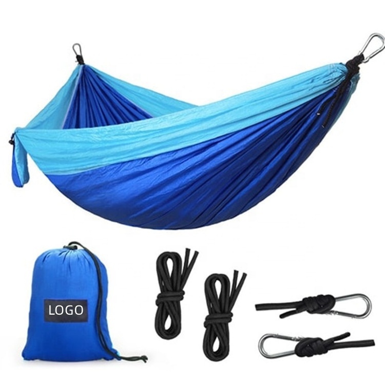 Nylon Outdoor Portable Hitch Camping Hammock Outdoor Camping Hammock for 2 Persons