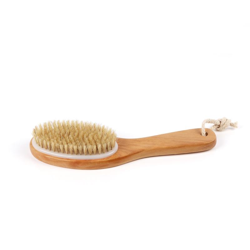 Custom Logo Large Wooden Paddle Hair brush Private Label Detangling Hair Brush Comb Scalp Massage Brush