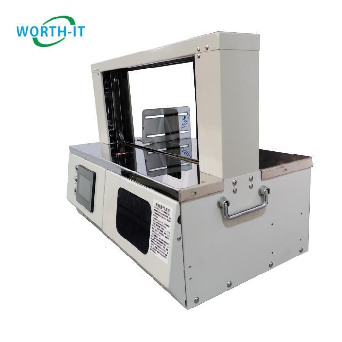 Worth-IT Automatic table top banding machine paper bander packaging wrapping and banding machine Banknote Banding Machine