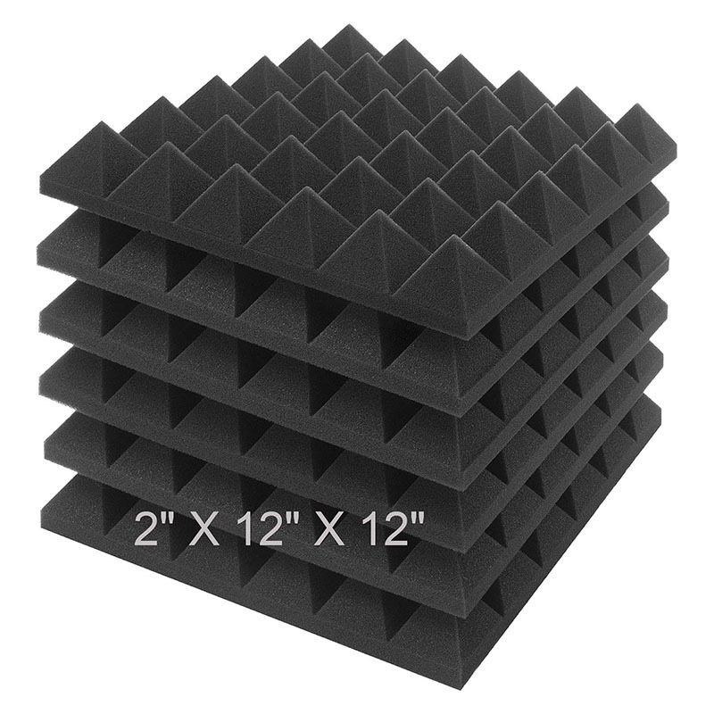 High Quality Biodegradable Acoustic Foam Panels Modern Simple Home Decor Sound Insulation Wall Panels Soundproof Foam