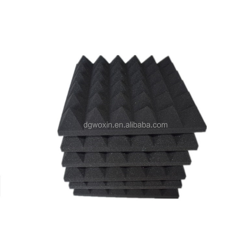 2024 New wall tiles acoustic panel foam fire retardant soundproofing acoustic foam pad