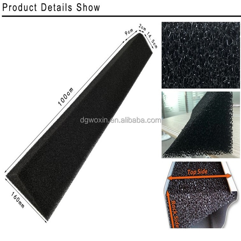 2024 China High quality custom eave dust filtering Reticulated foam filter Gutter stuff filter foam