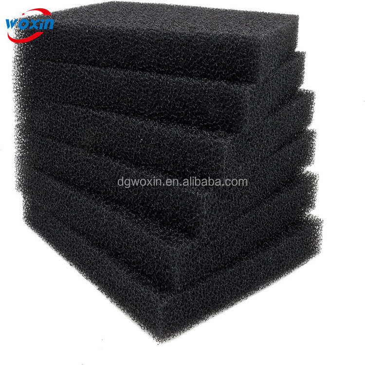 WOXIN Hot Selling Eco-friendly  High Resilience Fire Resistance Filter Material Water Anti Fog Air Filter Sponge