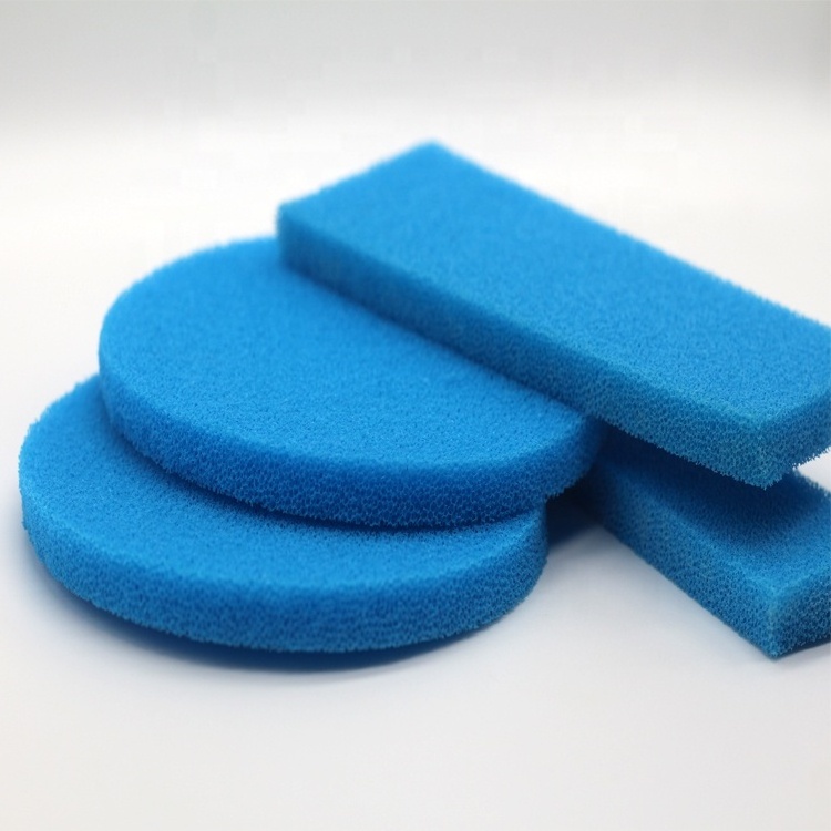 Heat Resistant Open Cell Silicone Sponge Memory PU Foam Sheet For Cushion Sofa Mat