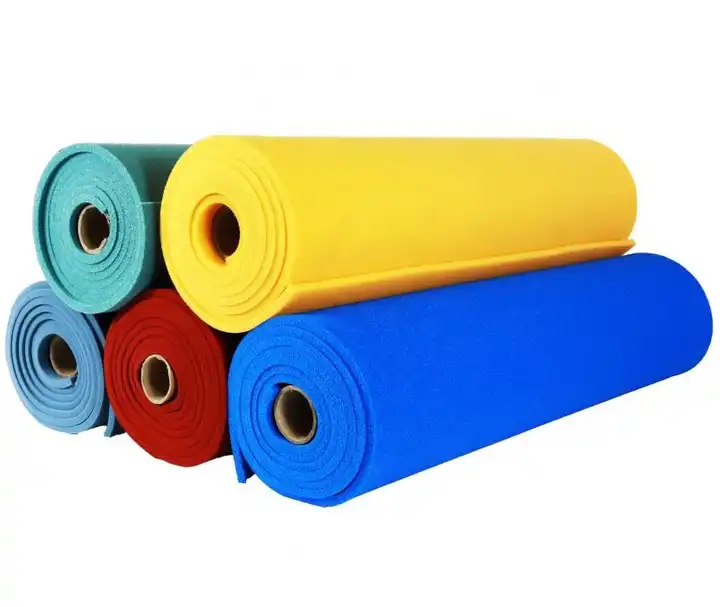 Hot sale high quality 2 mm 3 mm 4 mm 5 mm 6 mm EVA sheet roll silicone rubber foam