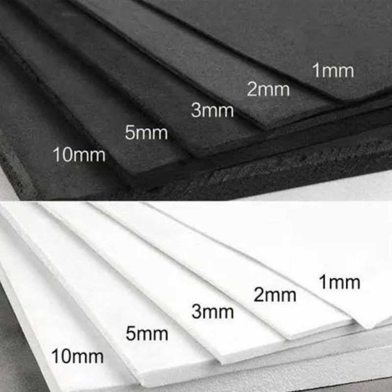 Customized high temperature resistant EVA/EPDM/Silicone can be customized to cut various thickness foam sheet 2mm/5mm/10/mm/15mm