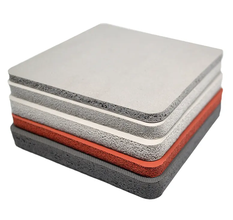 Foam Evenly Insulation Closed Cell Silicone Foam Sheet Manufacture High Quality foam rubber sheets 2 inch thick