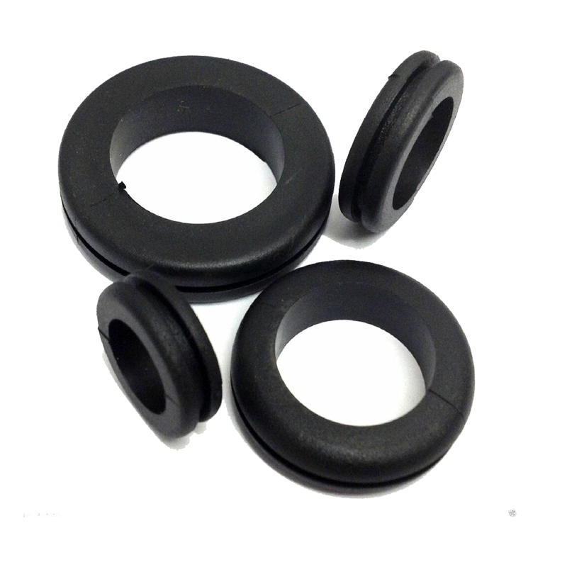 Factory Manufacturing Rubber Seal black color silicone rubber grommets products