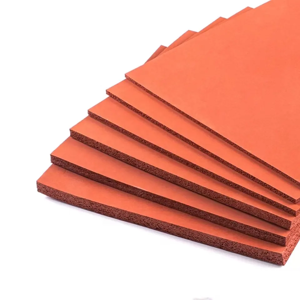 Custom CR PE material quality High Temperature 4-30mm silicone rubber eva foam sheet