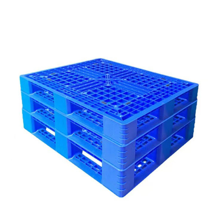 100gin Hdpblueastic Palbarrel Drum1000 Mm Pallets 25l 30l 60l Plastic Water Bottles Blue Plastic Pallet for Sale Euro Pallet 4 T