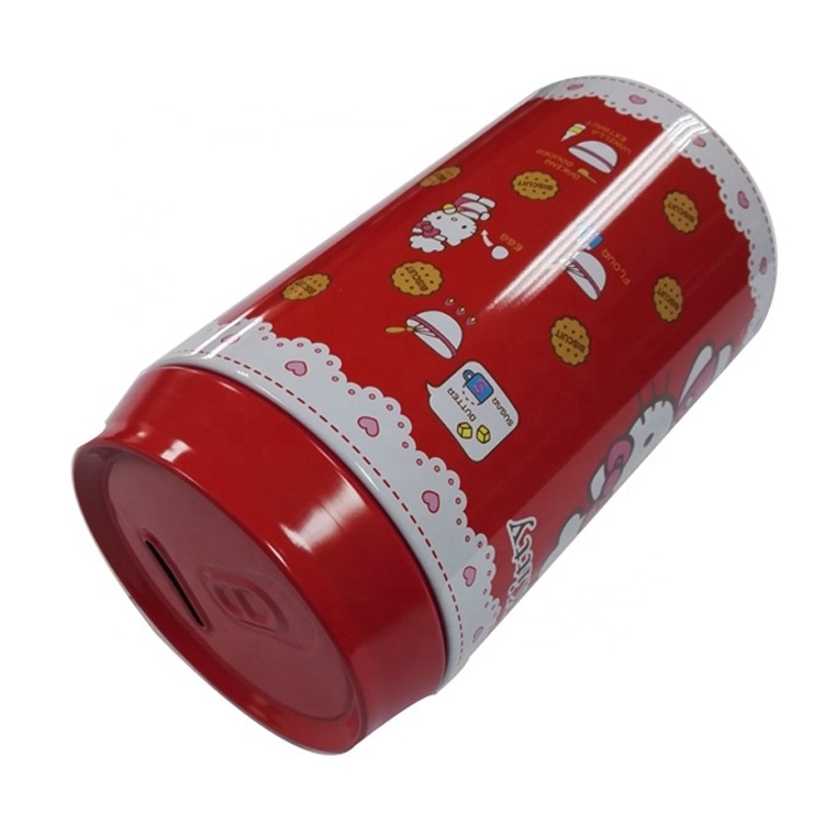 Tin Can Money Box Cola Tin Shape, Coca Shaped Tin Box, Cola Tin Can