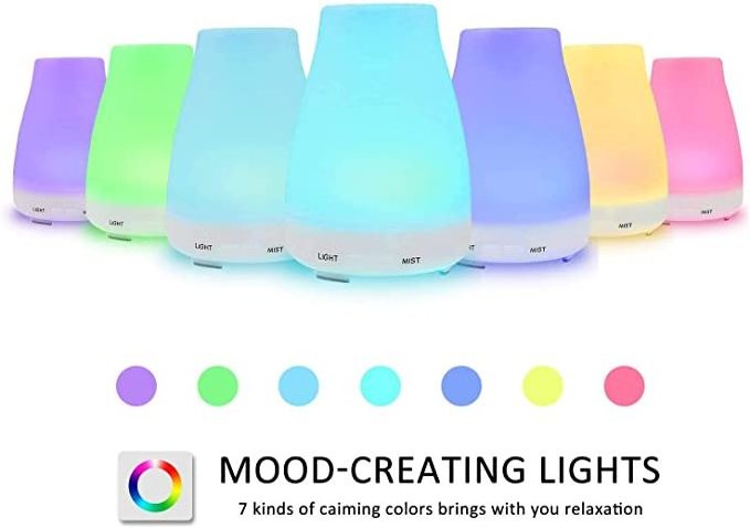 Wholesale Home Mini Humidifier Aromatherapy Essential Oil Diffuser Usb Aroma Diffuser With Led Night Light