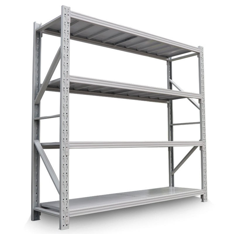 adjustable Storage Stacking Racks Pallet Steel Metal Shelving Shelves Garage Warehouse Rack