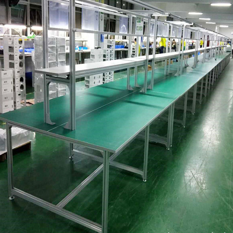 Anti-static workbench production line operation console clothing assembly line packing bench assembly table