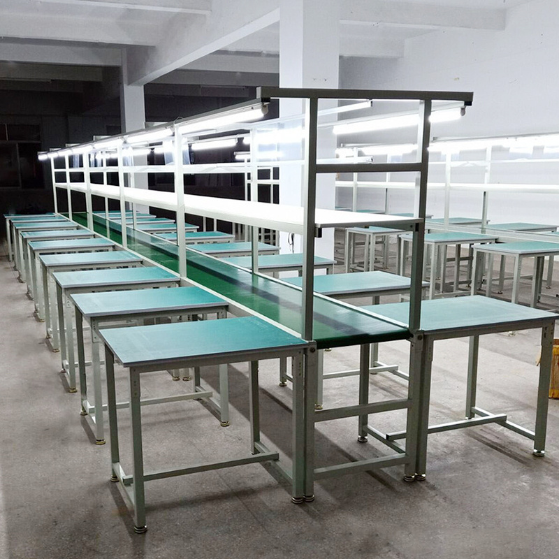 Anti-static workbench production line operation console clothing assembly line packing bench assembly table