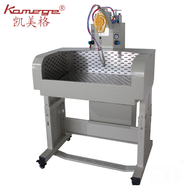 Kamege XD-811F Leather Production Glue Aerosol Adhesives Spray Gun Table Machine Manual Sprayer For Shoesmaking