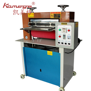 XD-112 Leather Temperature Roller Hydraulic embossing Polishing Machine