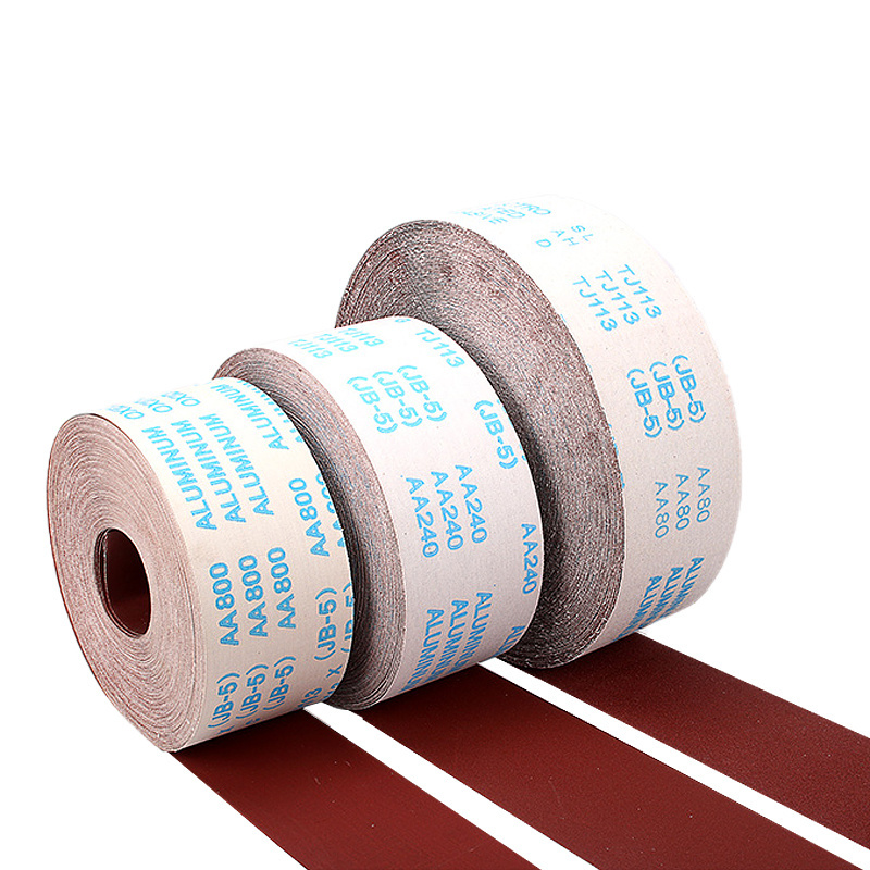 Sand Cloth Jumbo Sandpaper Roll Sanding Aluminum Oxide Emery Abrasive Cloth Roll