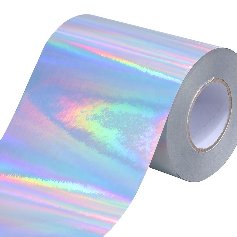 holographic film self adhesive vinyl rolls for printing