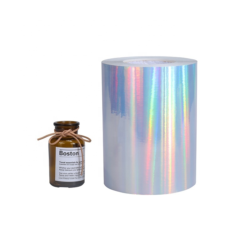 holographic film self adhesive vinyl rolls for printing