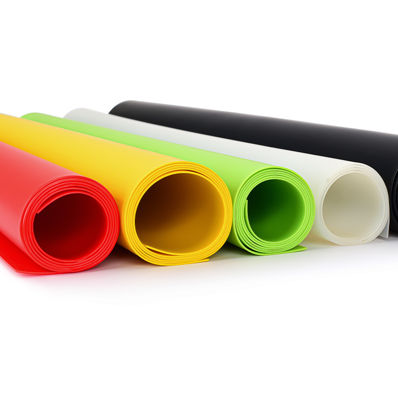 0.3mm 0.5mm 0.8mm 1mm 1.5mm   2mm 2.5mm 3mm  4mm 5mm  High temperature resistant Silicone Rubber Sheet Roll