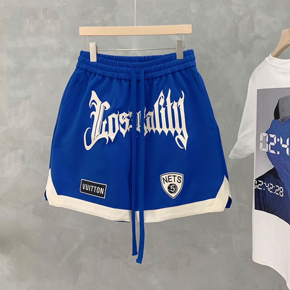 Custom double layer poly basketball 5 inch men shorts plain design training gym nets custom sublimation mesh shorts