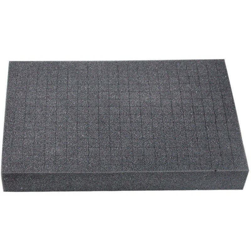 Black soft sponge insert packing many stock sizes Pick and Pluck foam sheet