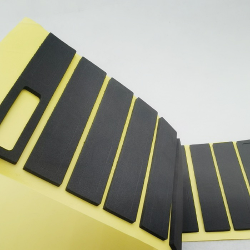 Black color Eva foam board self adhesive