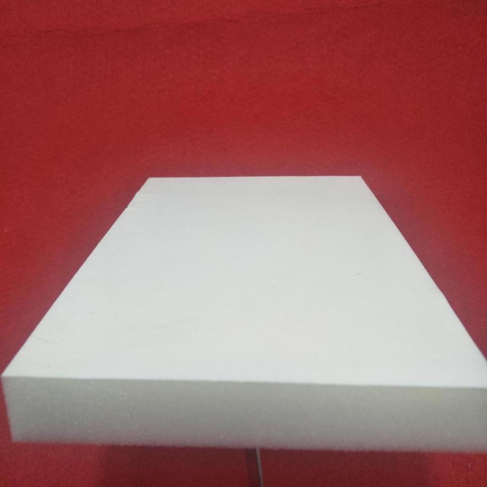 White sponge with white velvet foam insert for jewelry box