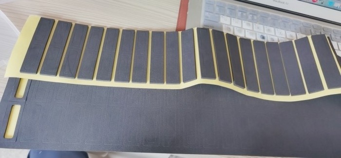 Laser cut Eva foam adhesive foam gasket