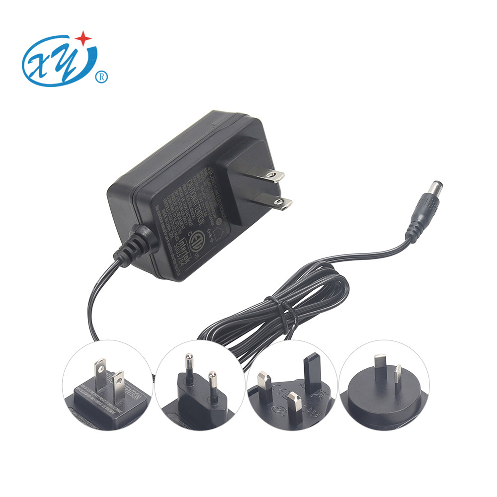 Universal Adaptor 9V12V 15V 20V 24V 30V 1A 1.2A 1.5A 2A 3A USA EU AU UK Plug AC to DC Black Wall Mounted Charger Power Adapter