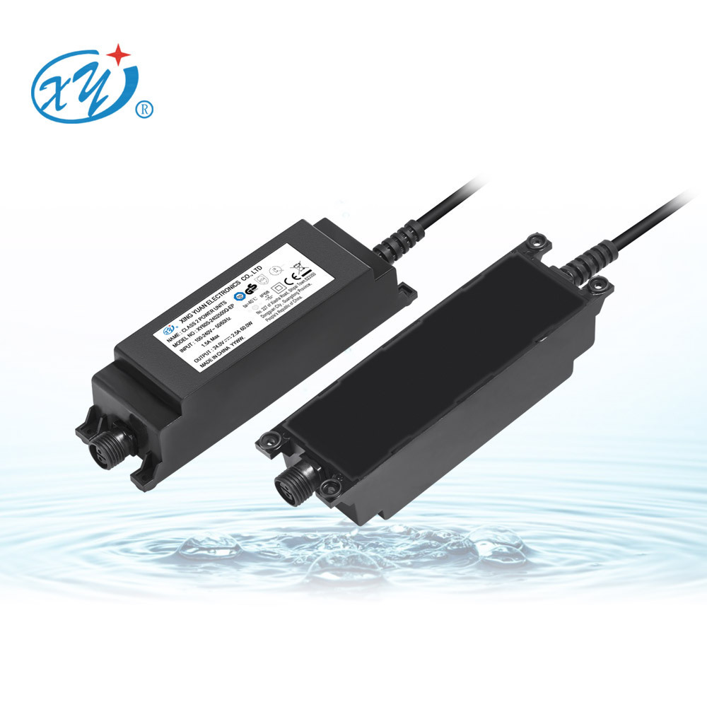 OEM Custom Logo IP68 Waterproof desktop type UK plug 12v 5a 60w ac dc adapter Power Supply